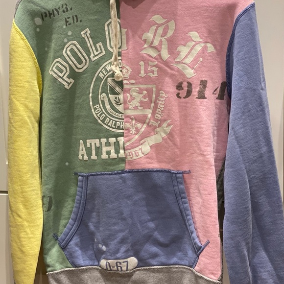 Polo Ralph Lauren Vintage Patchwork Hoodie - Picture 10 of 13